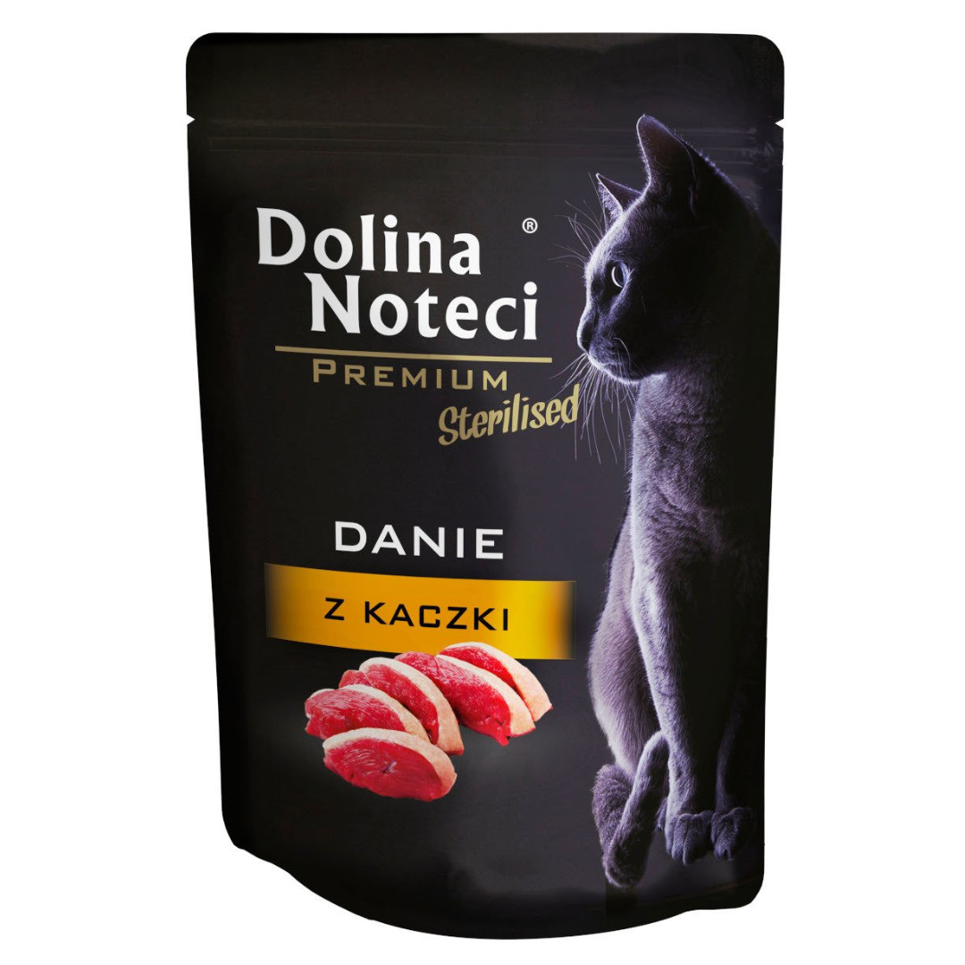 Dolina Noteci Premium Sterilised Miska na kachny - mokré krmivo pro sterilizované kočky - 85g - foto 1
