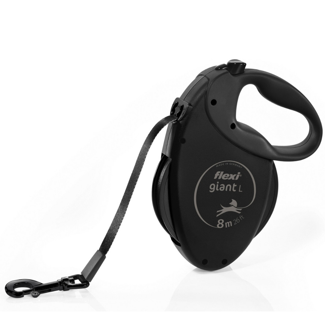 FLEXI Giant Páska Black Edition - automatické vodítko pro psy - 8 m - foto 1