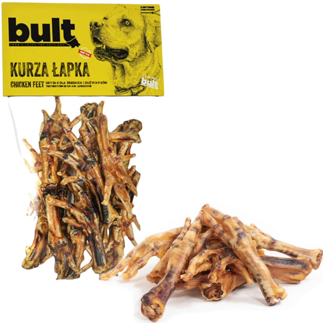 BULT Kachní a kuřecí pařáty – pochoutka pro psy – 2x100g + 2x150g - foto 4