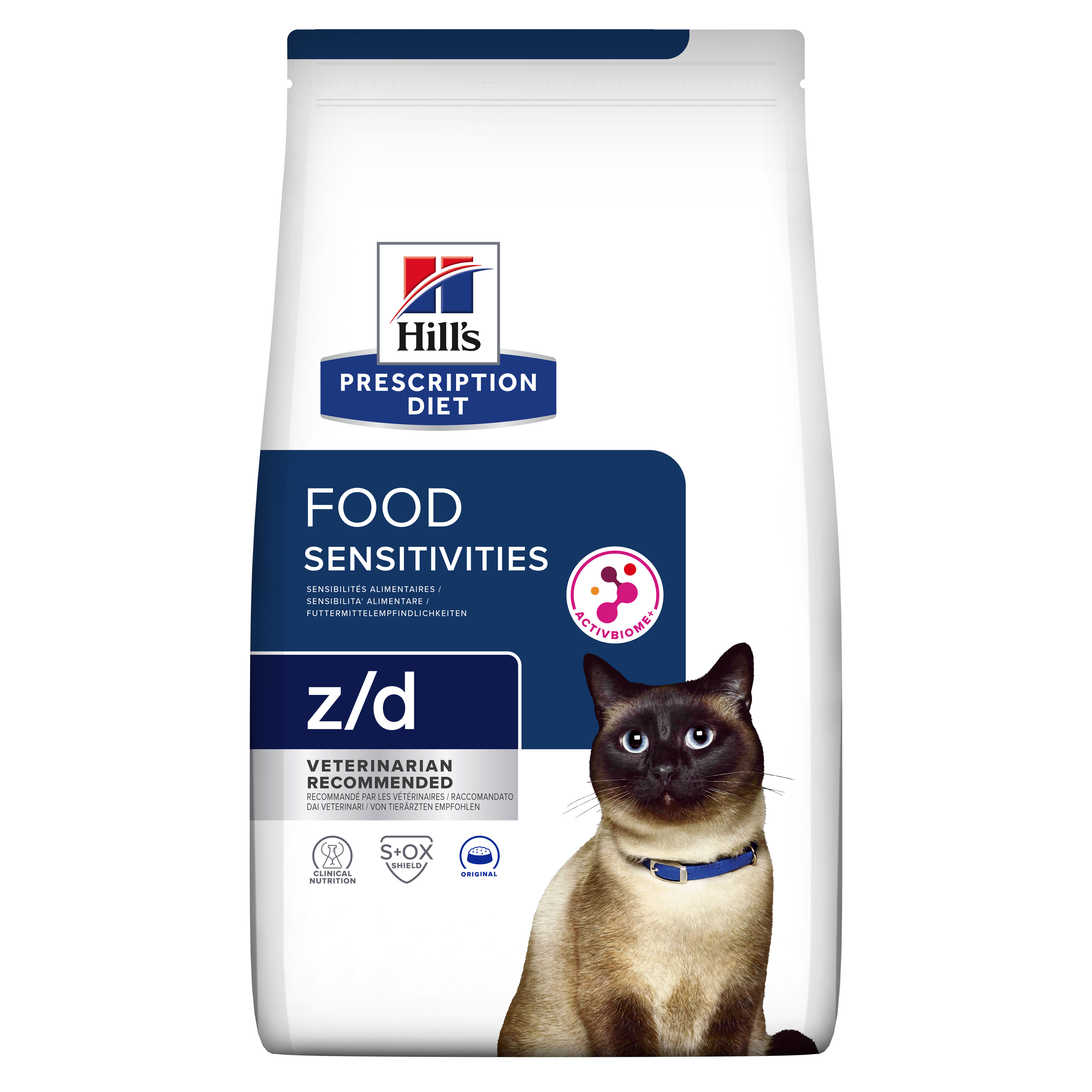 HILL'S Prescription Diet Food Sensitivities z/d Feline - suché krmivo pro kočky - 3 kg - foto 2