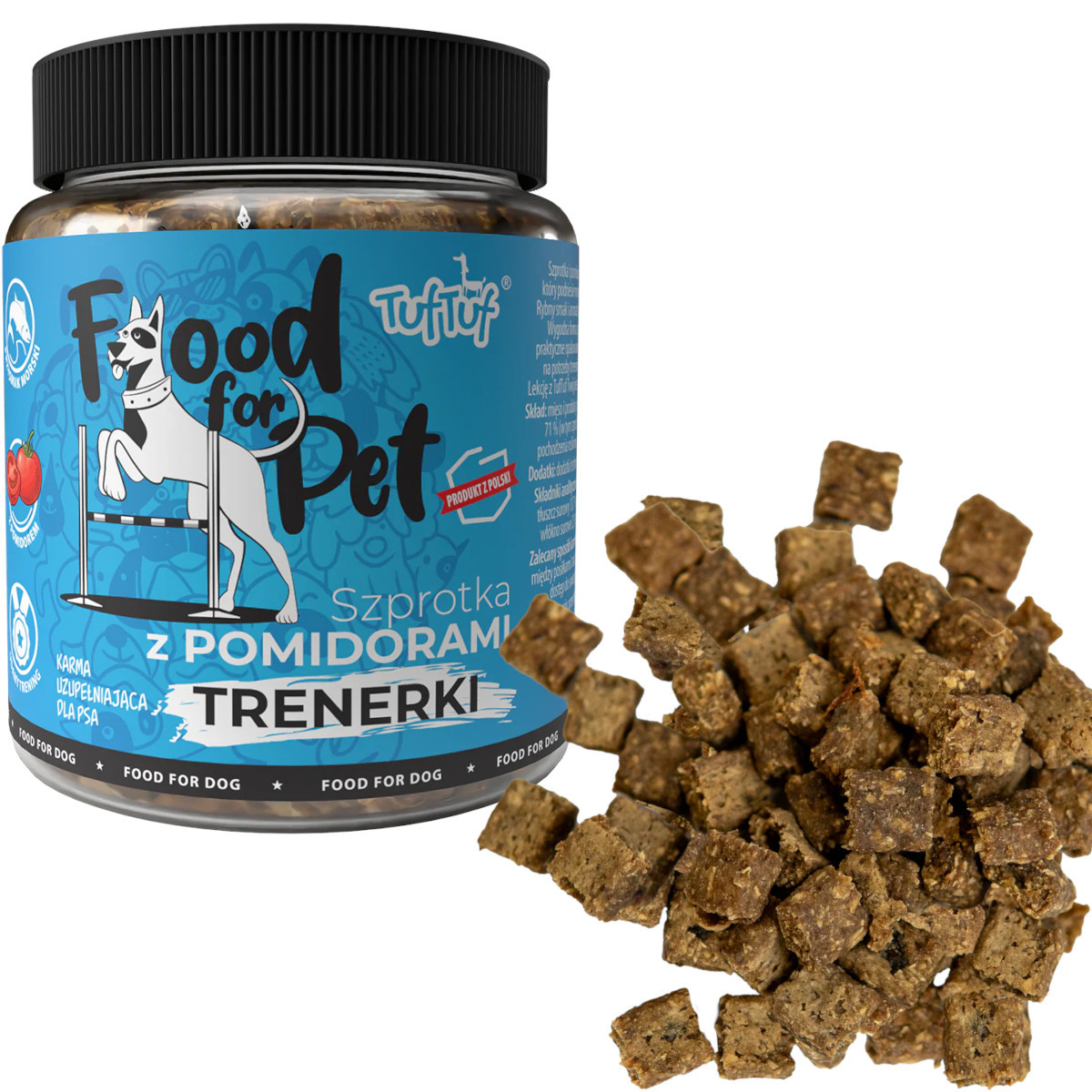 TUF TUF Trainers Šprot s rajčaty - pamlsek pro psy - 4x120g - foto 1