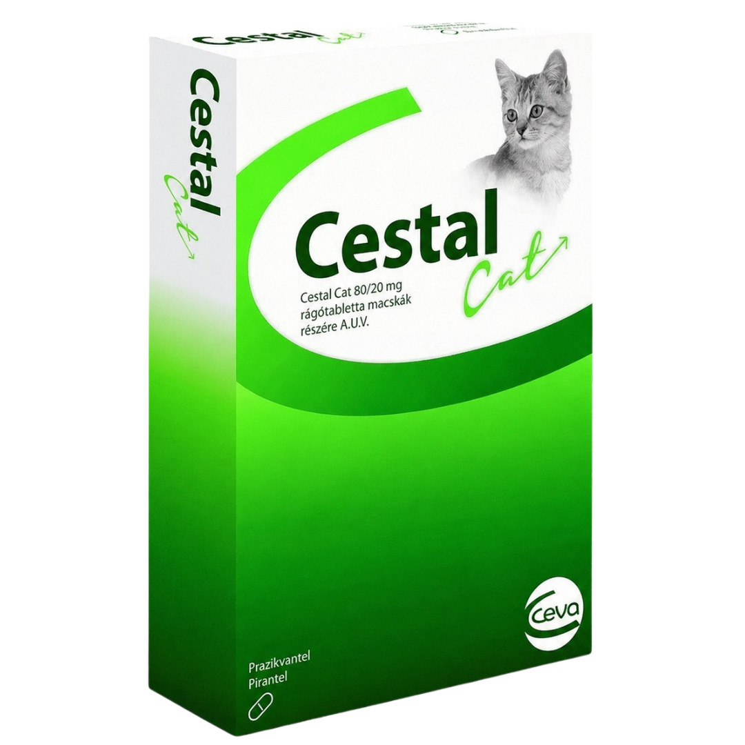 CEVA Cestal Cat - tablety na odčervení pro kočky - 2ks - foto 1