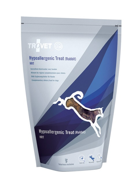 TROVET Hypoalergenní pamlsek HRT s králíkem - pamlsek pro psy - 2x250g - foto 1
