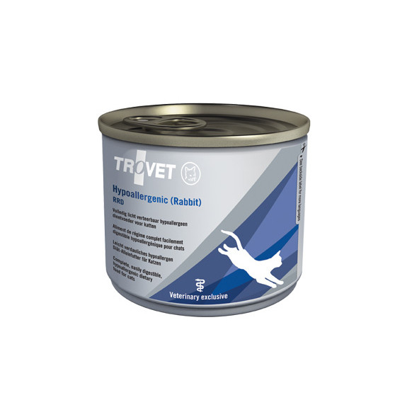 TROVET Hypoallergenic RRD with rabbit - mokré krmivo pro kočky - 200g - foto 2
