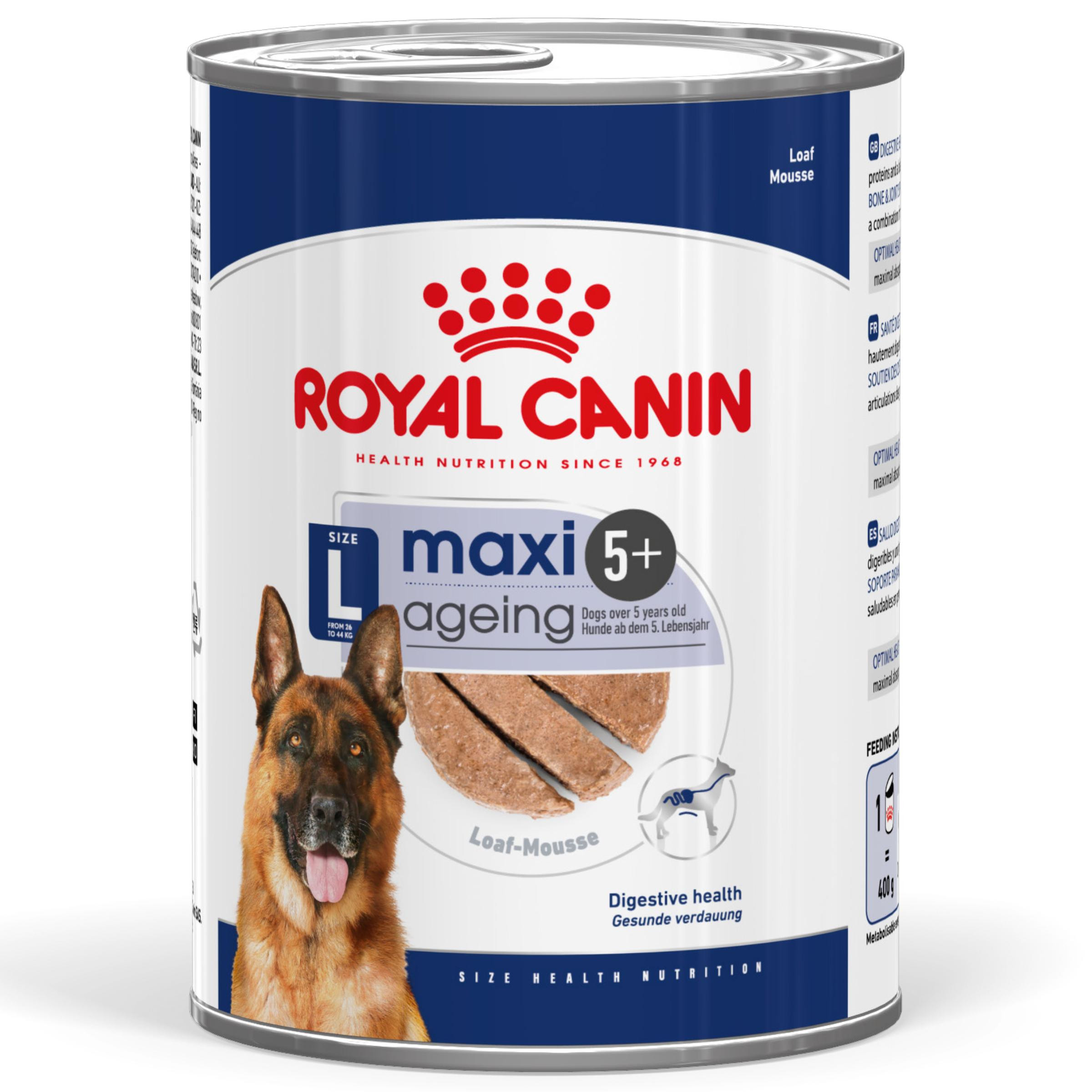 ROYAL CANIN Maxi Ageing 5+ mokré krmivo, paštika pro starší psy velkých plemen od 5 let věku. - foto 1