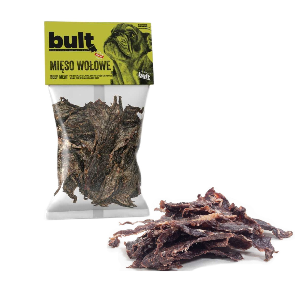 BULT Beef meat - pamlsek pro psa - 100g. - foto 3