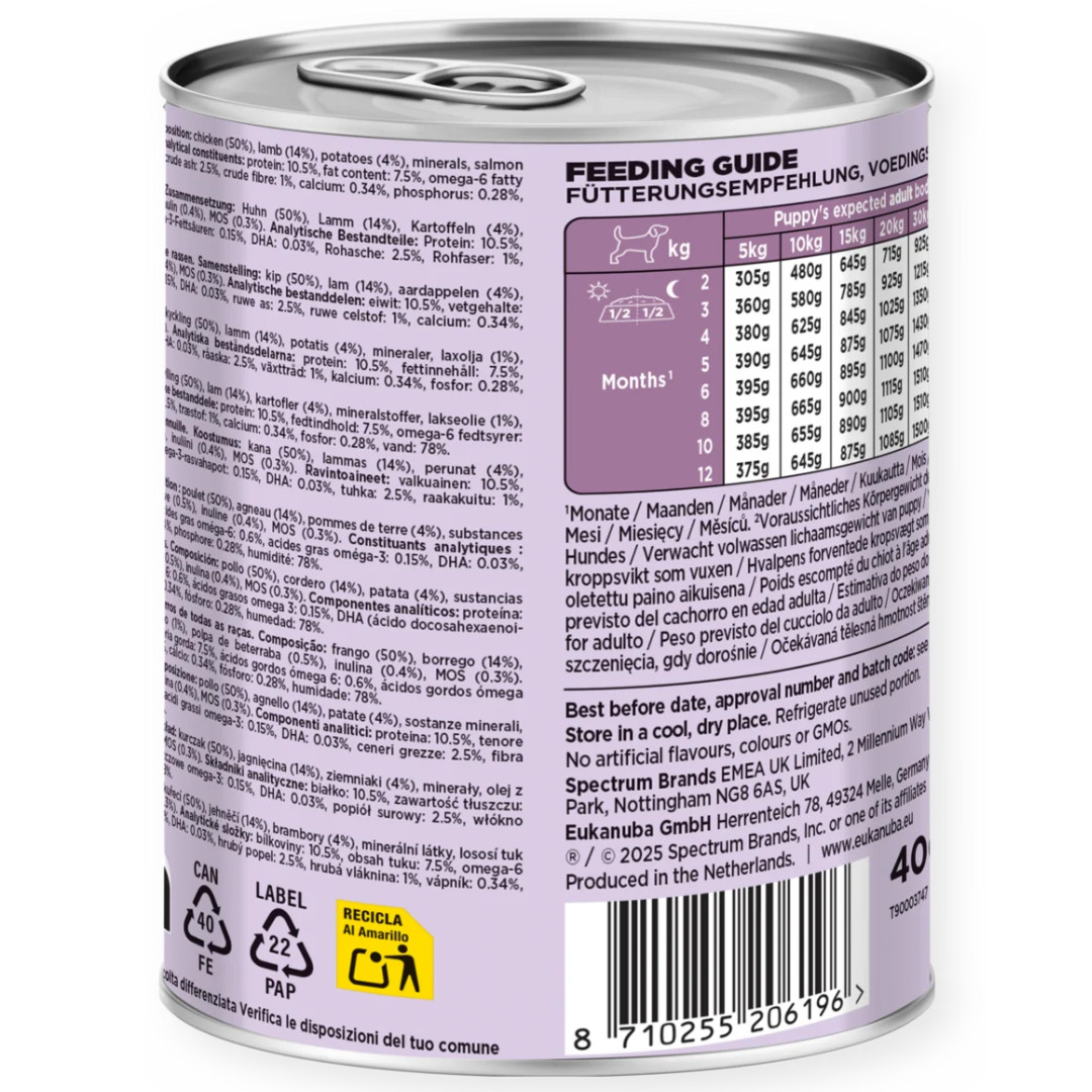 EUKANUBA Life Care Puppy MIX příchutí - vlhké krmivo pro psy - 12x400g - foto 6