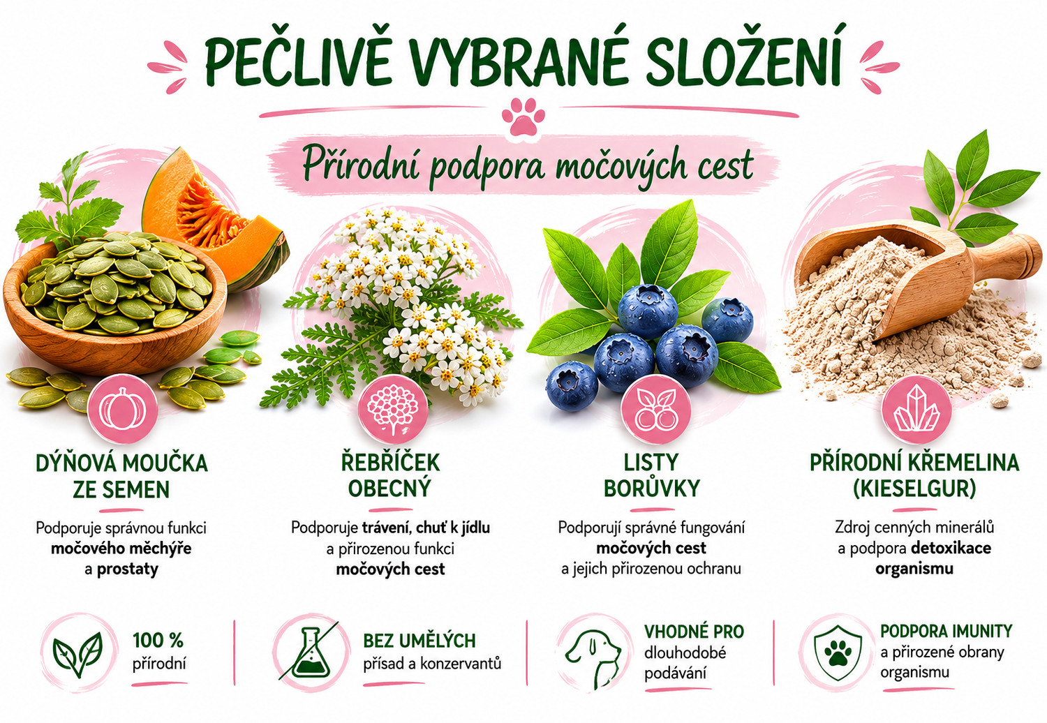 ANIFORTE Bladder formula - doplňky stravy pro psy - 100g - foto 2