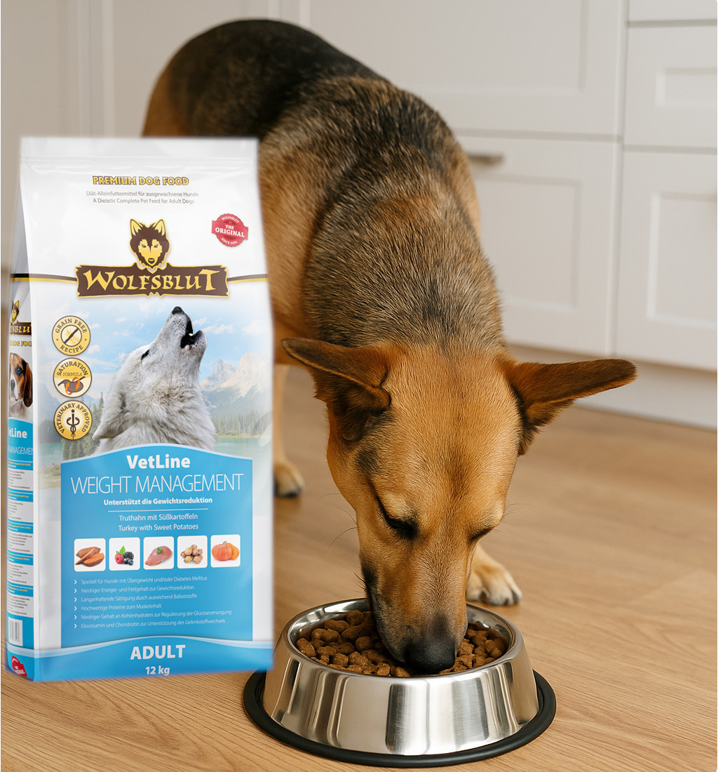 WOLFSBLUT VetLine Weight Management Turkey - suché krmivo pro psy - 12kg - foto 5