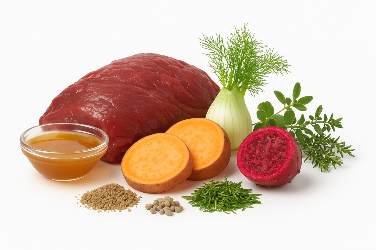 WOLFSBLUT Wide Plain Horse meat with sweet potatoes - vlhké krmivo pro psy - 800g - foto 2