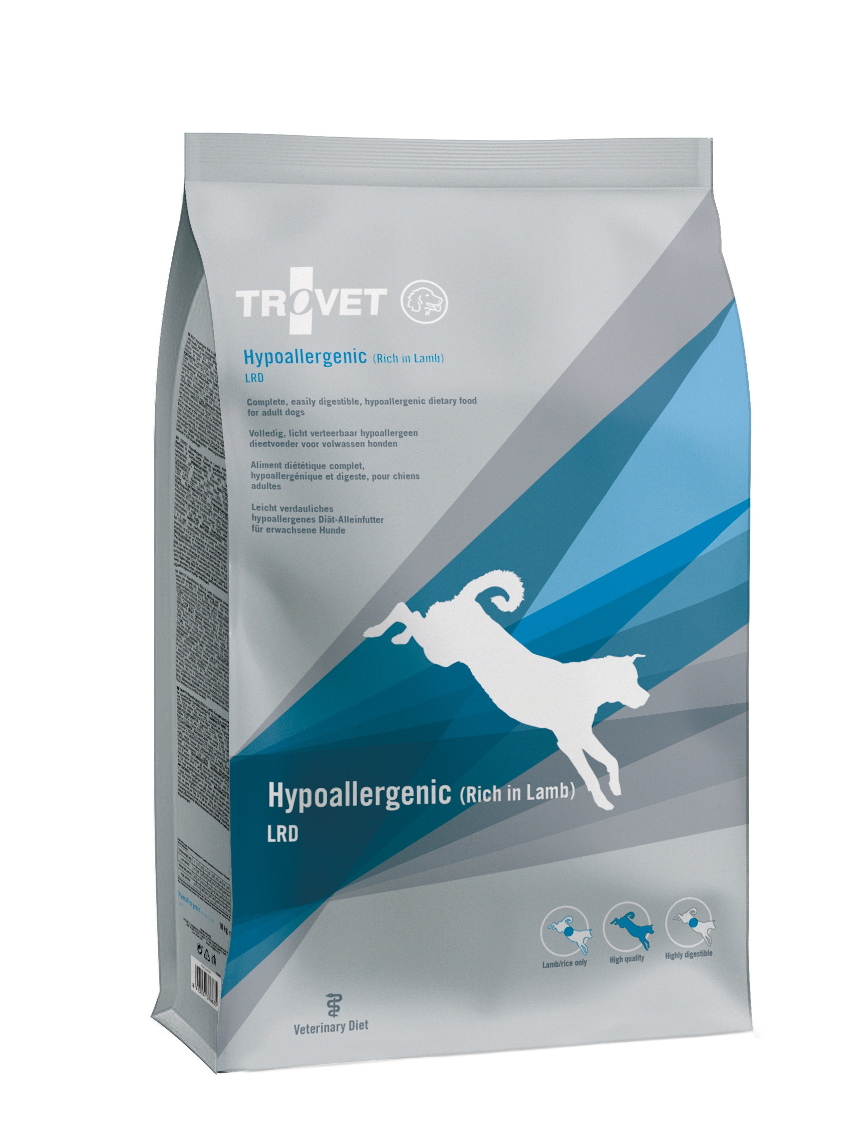 TROVET Hypoallergenic LRD Lamb - suché krmivo pro psy - 3kg - foto 1
