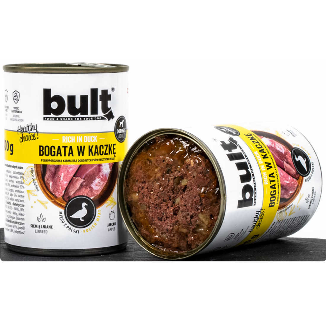 BULT MIX příchutí – mokré krmivo pro psy – 12×400 g - foto 1