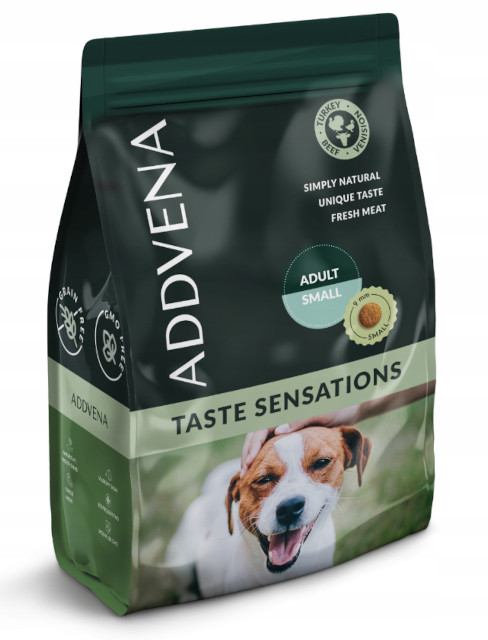 ADDVENA Taste Sensations Adult Small Turkey - suché krmivo pro psy - 2,5kg - foto 2