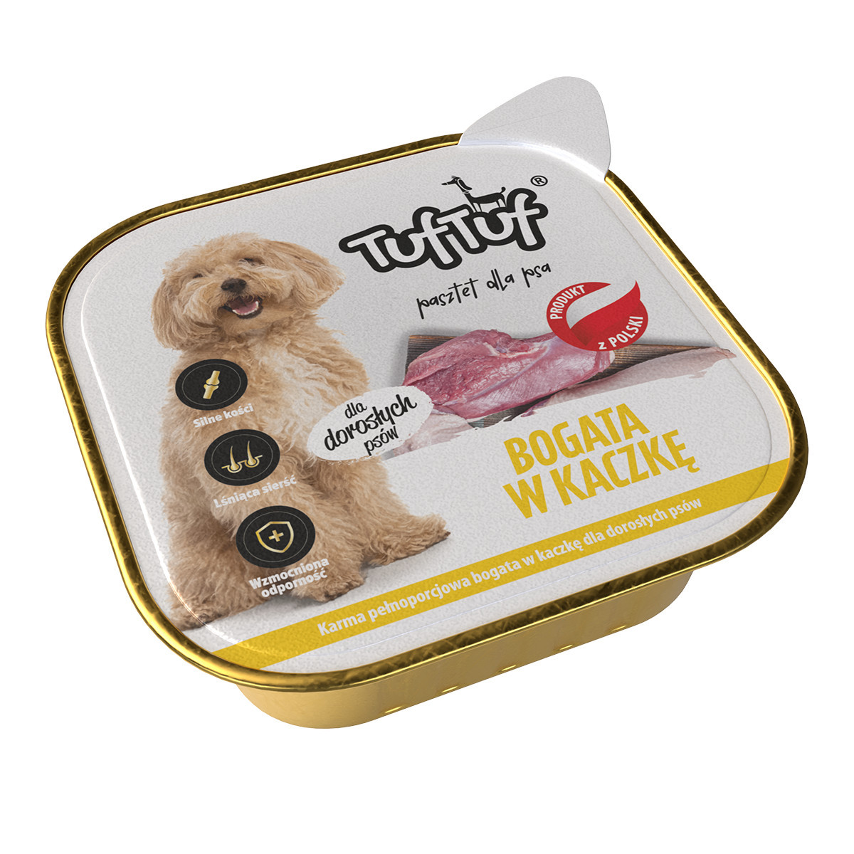 TUF TUF Alupak Duck Pate - mokré krmivo pro psy - 12x300g - foto 4