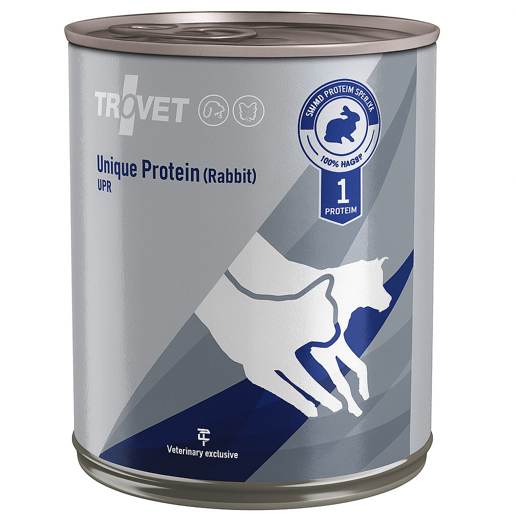 TROVET Unique Protein UPR Rabbit - mokré krmivo pro psy a kočky - 800g - foto 2