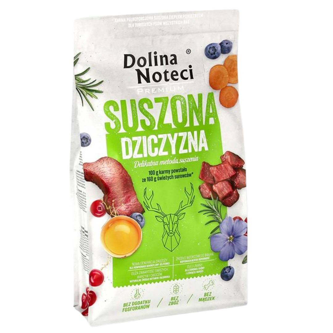 DOLINA NOTECI Premium Dried game - sušené krmivo pro psy - 9kg - foto 1