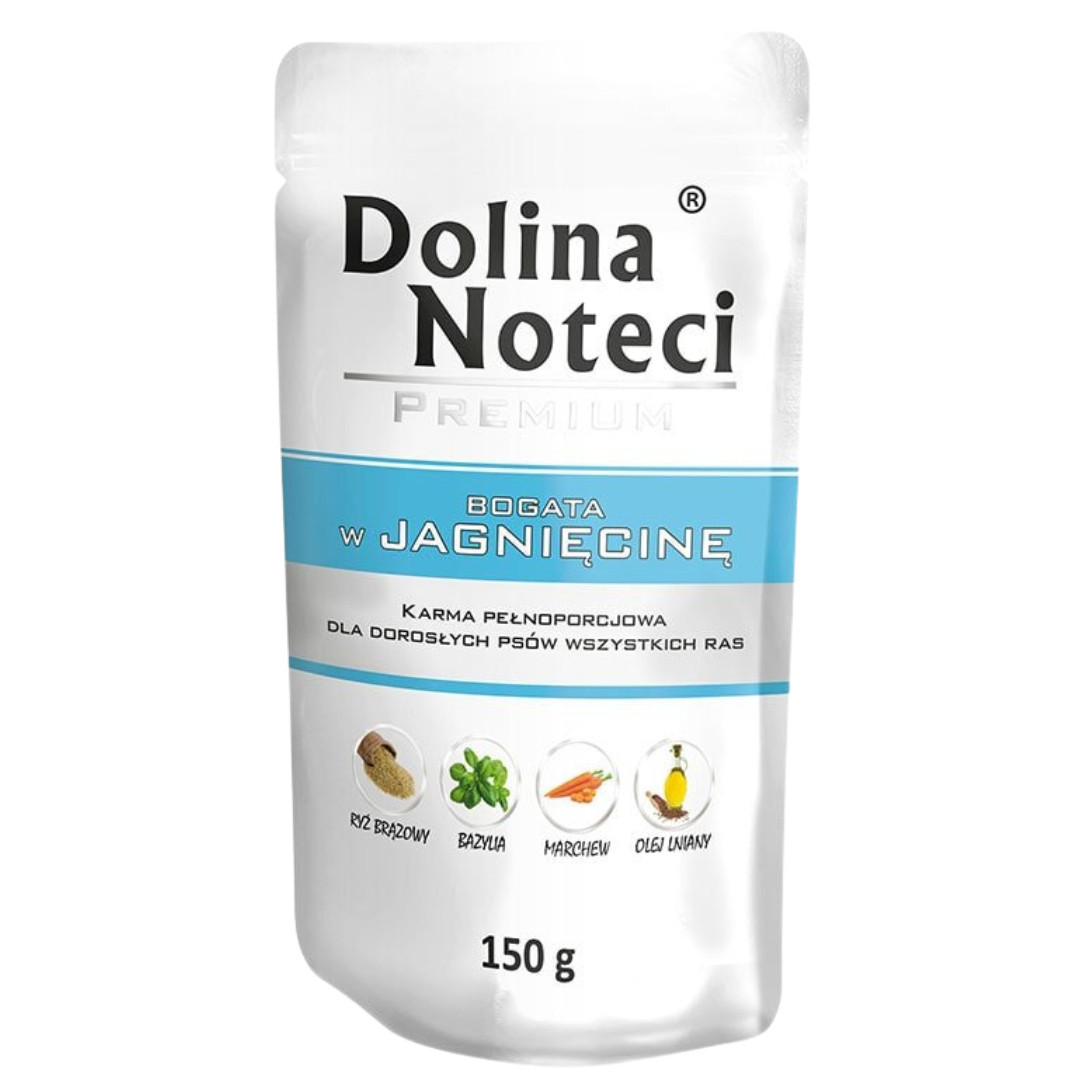 DOLINA NOTECI Premium Rich in lamb - Mokré krmivo pro psy - 150 g - foto 1