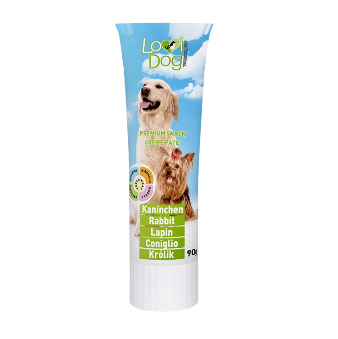 LOVIDOG Rabbit paste - pamlsek pro psa - 90g - foto 1