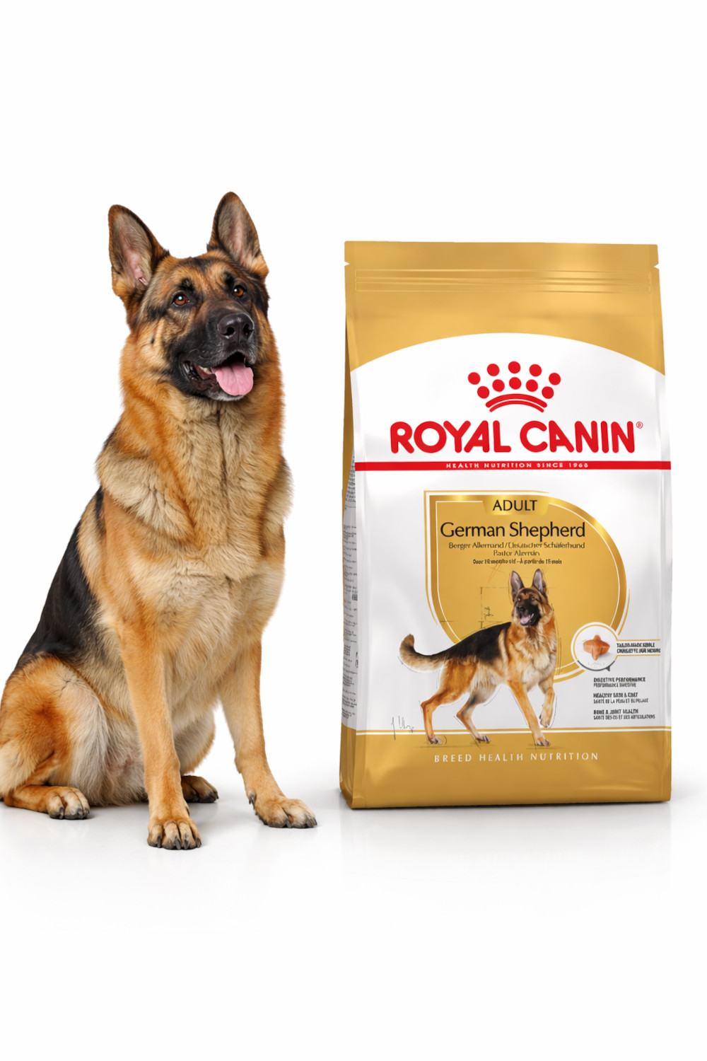 ROYAL CANIN German Shepherd Adult – suché krmivo pro dospělé psy plemene německý ovčák - 11kg - foto 2