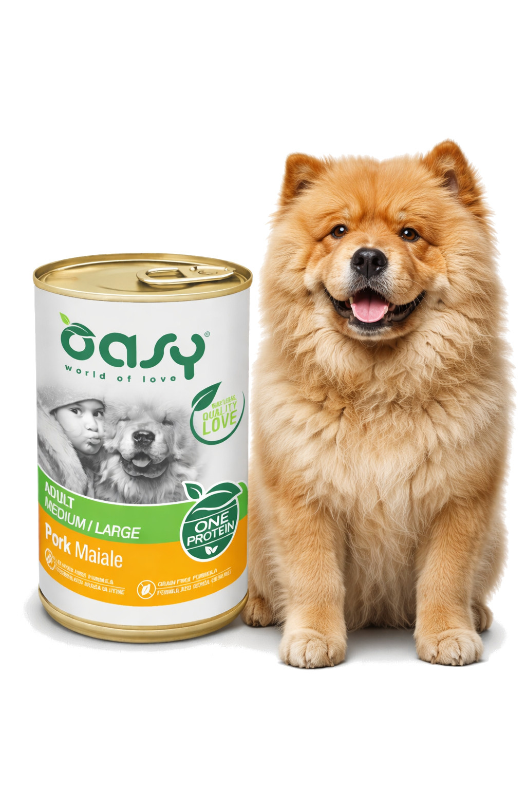 OASY One Protein Adult Medium/Large Mono Pork - vlhké krmivo pro psy - 400g - foto 2