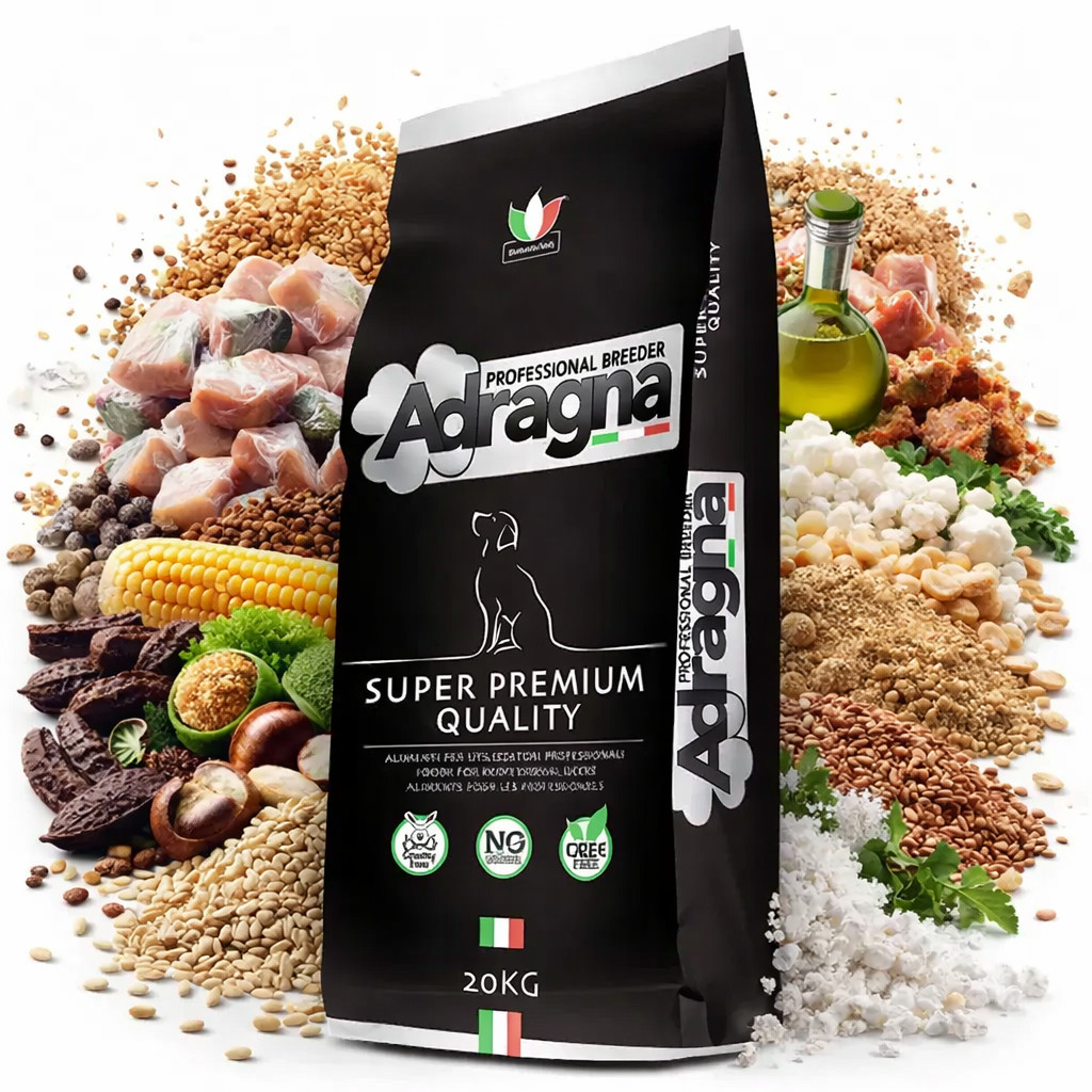 ADRAGNA Adult Maxi Super Premium Fish with rice - suché krmivo pro psy - 20kg - foto 2