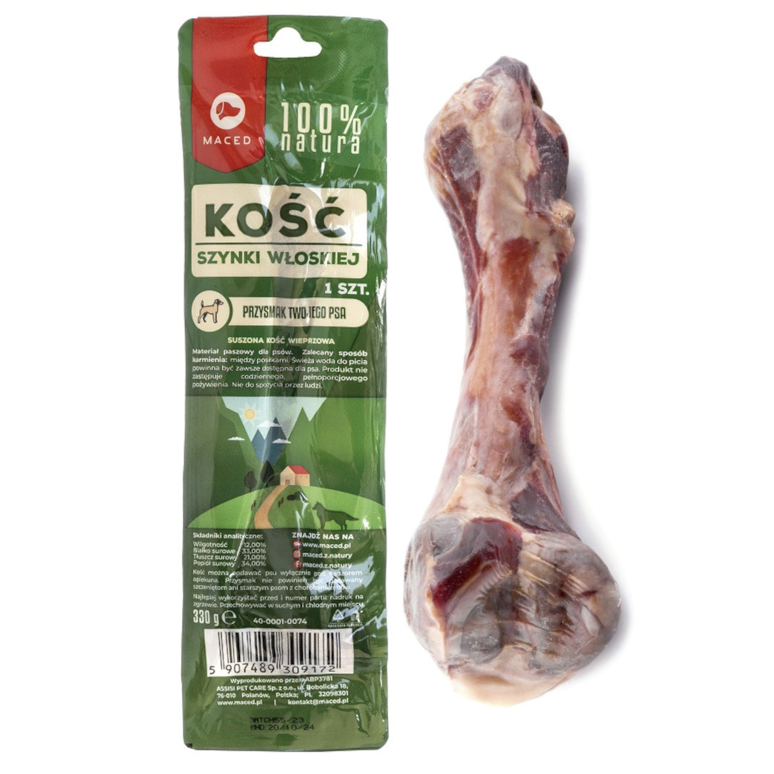 MACED Parmská šunka - žvýkací kost pro psy - 330g - foto 1