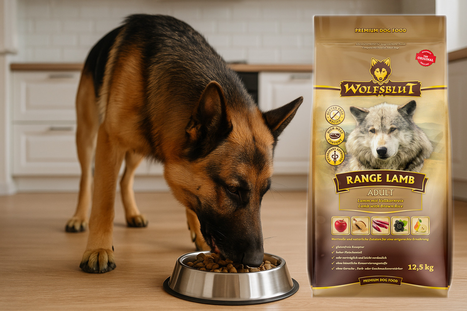 WOLFSBLUT Range Lamb Lamb with rice - suché krmivo pro psy - 12,5kg - foto 4