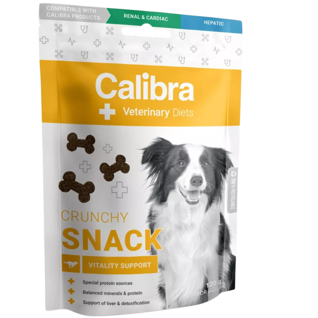 CALIBRA VD Dog Crunchy Snack Vitality Support - pamlsek pro psy - 120g - foto 1